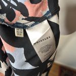 Whistles Navy and Orange Palm Patterned Dress Blue Size 8 Photo 5