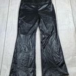 Vince Camuto Faux Leather Pull On Flare Leg Pants Photo 2