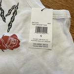 Volcom Host Pick 🎉 NWT That One Baby Tank Top T-Shirt, white, size Small Photo 4