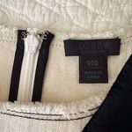 J.Crew Collection Natural Denim Top with Velvet Overlay Women's 000 Photo 8