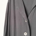 Good Luck Gem  Lightweight Shirt Jacket Black Size Large Photo 3