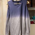 Sweet Claire Cold Shoulder Sweatshirt Photo 0