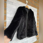 Clover Canyon  Chandelier Print Blazer Jacket reversible faux fur medium Photo 12