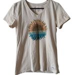 Life is Good Womens Watercolor Daisy Short Sleeve Crusher Tee Size S Photo 0