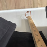 ZARA -  Wide Leg Slacks Black Size Small Photo 5