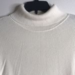 Orvis  ladies ribbed mock turtleneck pullover lightweight sweater size large Photo 4