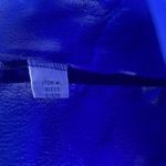 Inner Most Vintage Blue Satin Polyester Blouse Pajama Top Sleep Shirt Size Med Photo 7