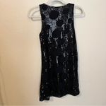 Red Dress Boutique Black Sequin Tank Mini Dress Photo 3