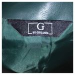 G by Giuliana Asymmetrical Faux Leather Moto Jacket in Spruce Green, Size: XXS ~ Green Photo 5