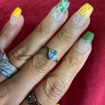 Cute Sterling Silver 925 Setting with Blue Stone Size 6 Photo 0