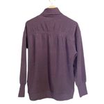 Athleta Balance Cinch Purple Sweatshirt Tunic Long Sleeve Turtleneck Size Small Photo 2