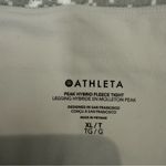 Athleta Peak Hybrid Fleece Tight Burch Grey Size X-Large Photo 4