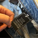 7 For All Mankind V Waist Asymmetrical Slim Jeans Size 30 Photo 6
