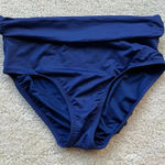 Lands' End ✨Lands’ End Navy Blue Swim Bikini Bottom - Size XS (2-4) - VGUC Photo 0