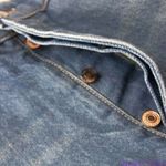 Free People NEW  paint‎ splatter raw hem cropped Maggie straight jeans, 31 Photo 13