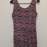 Papaya Aztec Geo Tribal Print Romper Size Medium Photo 2