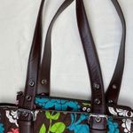 Vera Bradley  Lola floral Women's Tote Purse Shoulder bag Brown multi SKU 6125 Photo 9