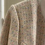 Cynthia Rowley  Cropped Tweed Blazer Jacket Photo 2