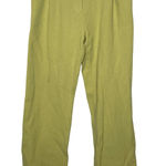 Stine Goya lime green muslin high rise wide leg pants sz XS Photo 0
