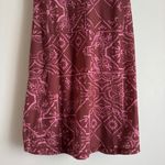 prAna Opal Dress Racerback Performance Jersey Knit Vino Tiles Size Medium Photo 5