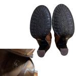 Ann Taylor Y2K 2000'S vtg. Brown Leather Buckle Knee High Loft Boots size 5 1/2 Photo 7