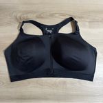 Xersion  Medium Support Black 3X Sports‎ Bra Racerback Front Closure Full Figure Photo 1