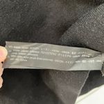 ZARA  Knit Black Cropped Short Sleeve Chain Detail Collar Top Women’s Size S Photo 5