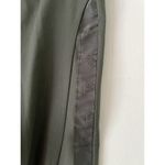 Adidas NWT X Zoe Saldana High Rise Logo Ribbon Cropped Dark Green Tights Large Photo 3