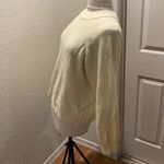 Vince Camuto Crew Neck Light Yellow Long Sleeve Comfy Sweater EUC Sz XL Acrylic Photo 2