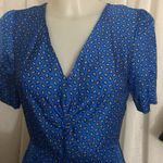 Maje  Ilona Printed Satin Romper/Playsuit size 34 Photo 4