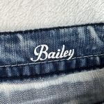 Hydraulic  Plus 18W Bailey Bermuda Jean Shorts Cuffed Acid Wash Stretch Women's Photo 6