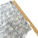 Love Fitness Pineapple Print Leggings Activewear Size M Tropical Workout Stretch White Size M Photo 9