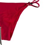 l*space L* Wilder Hot Cherry Strappy Cut Out Bitsy Bikini Swimsuit Bottoms Size S Photo 7