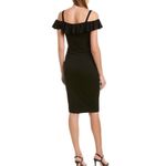 Bailey44 Nwt BAILEY 44 Jungle Canopy Cold-Shoulder Dress Black Large Photo 1