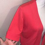 89th & Madison Pink Shrug Cropped Open Cardigan Sweater Size L Photo 2