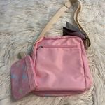 My Green Shoulder and Wristlet Purse size in photos brand new color light pink Photo 6
