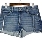 Lucky Brand  Blue High Rise Denim Shortie Shorts 12 / 31 Photo 2