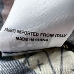 LHD Romper Shorts Faux Wrap Elastic Pineapple Fruits Art Deco Art to Wear S NWT Photo 3