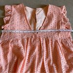 Peach Spring Dress Pink Size M Photo 8