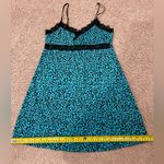 XOXO Leopard Print Satin Sexy Babydoll Slip Nightdress Photo 9