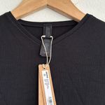 SKIMS  Soft Lounge V-Neck Tank Mini Dress in Soot, Size XXS Photo 7