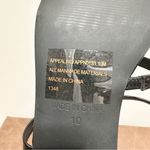 Steve Madden NEW Appealing Black Sandals Low Heel Shoes Strappy Black Size 10 Photo 8