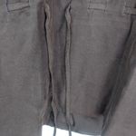 J. Jill L Chocolate Linen Pocketed Jacket Brown Size L Photo 3