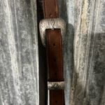 Cowhide crossbody Brown Photo 3