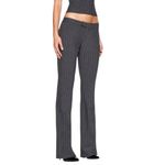 I am gia NWT I.AM.GIA Marrion Pinstriped Trouser Pant Gray Size 8 Photo 1