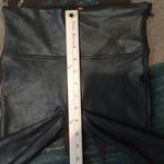Spanx Black High-Rise Leggings Faux Leather Party Casual Womens S/p Photo 5