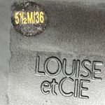 Louise et Cie  Zareb Genuine Calf Hair Womens 5.5 Platform Bootie Cognac Boots Photo 7