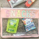 Snack Zipper Pouch Pink Photo 0
