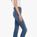 đŸ’•MOTHER SUPERIOR High Waisted Dazzler Double Heel Jeans ~ Morning Chores 30 NWT Blue Photo 4