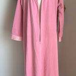 Vanity Fair Vintage Pink Zip Pockets Housecoat Robe, Size Large Photo 0
